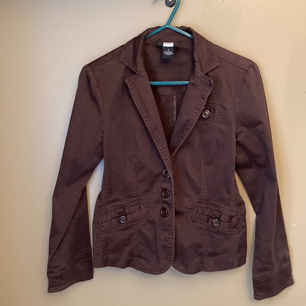 Studio 1940 fitted Women’s jacket, size S, brown.